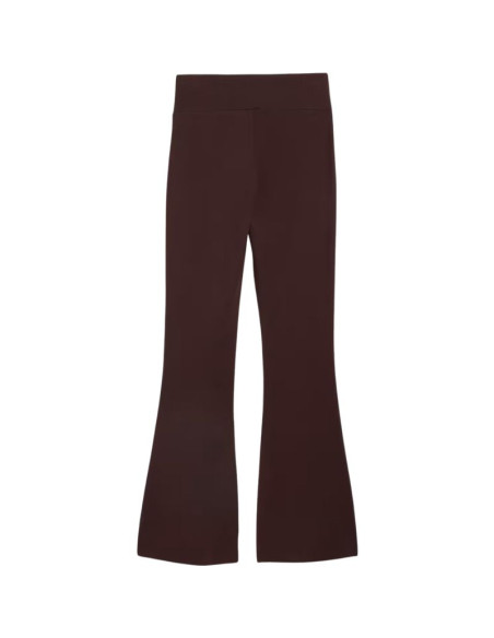 Legginsy damskie puma ess high-waist flared brązowe 631542 33