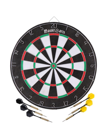 Dart kartonowy 45cm + 6 rzutek