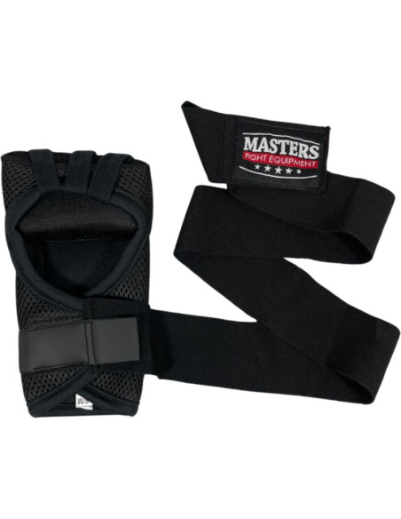 Bandaże bokserskie żelowe masters bbż-grip czarne