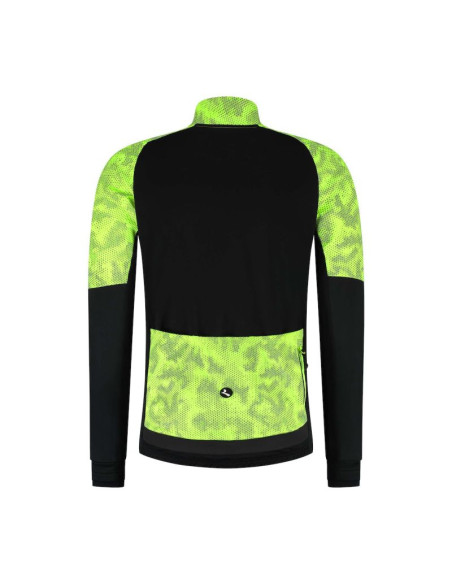 Rogelli kurtka zimowa essential hivis ii fluor l