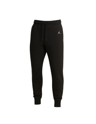 Spodnie sportowe męskie jordan brooklyn fleece czarne - fv7277-010