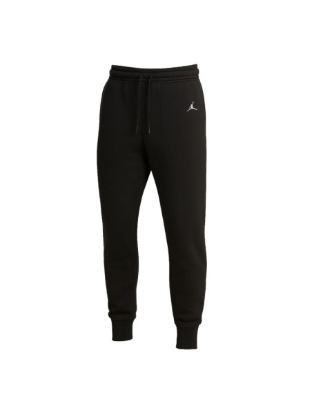 Spodnie sportowe męskie jordan brooklyn fleece czarne - fv7277-010