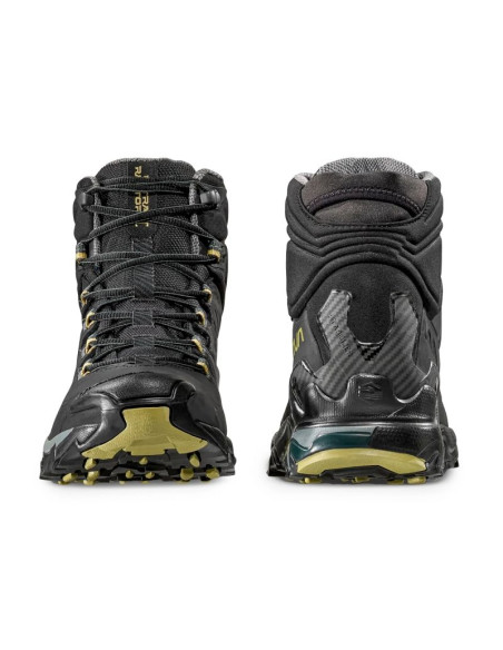 La sportiva ultra raptor ii mid leather gtx black/cedar zfhs096k00n11