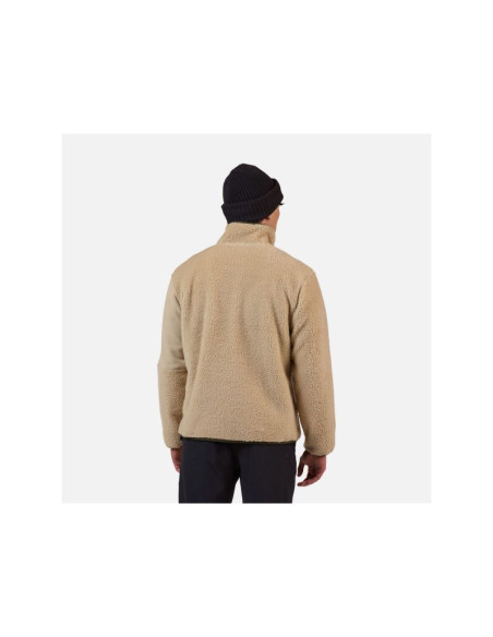 Bluza męska rossignol alltrack fz sherpa jkt szara