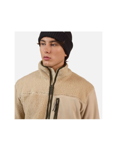 Bluza męska rossignol alltrack fz sherpa jkt szara