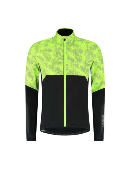 Rogelli kurtka zimowa essential hivis ii fluor m