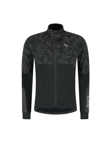 Rogelli kurtka zimowa essential hivis ii black m