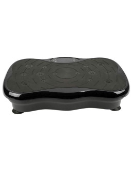 Extralink moonwalk spin move platofrma wibracyjna do cwiczen fitness 200w czarna 2
