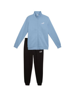 Dres męski puma ess sweat suit fl niebiesko-czarny 688175 28