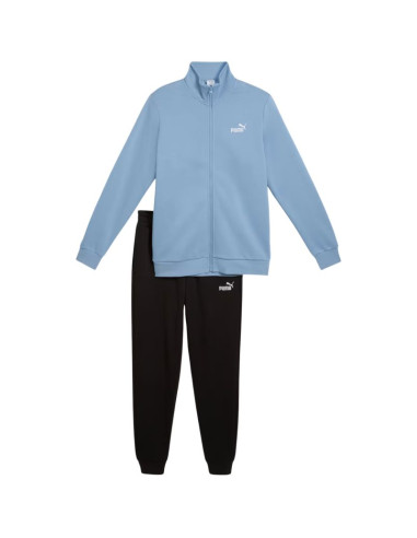 Dres męski puma ess sweat suit fl niebiesko-czarny 688175 28