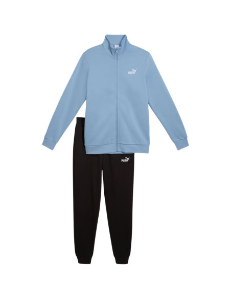 Dres męski puma ess sweat suit fl niebiesko-czarny 688175 28