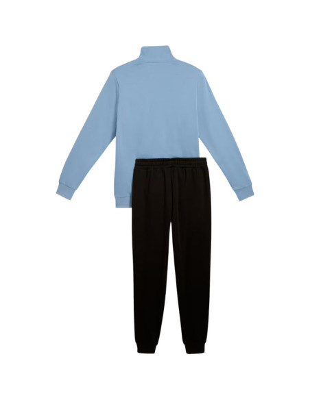Dres męski puma ess sweat suit fl niebiesko-czarny 688175 28