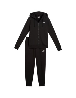 Dres damski puma hooded sweat suit full-zip czarny 693993 01