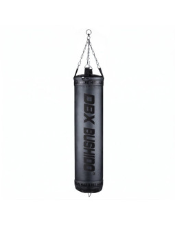 Worek bokserski premium + obręcz sbrx black  pusty - 150cm | dbx bushido 2