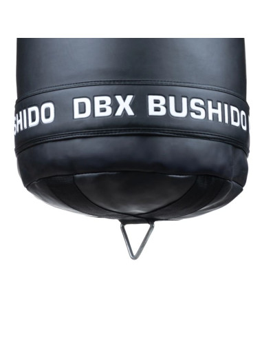 Worek bokserski premium + obręcz sbrx black  pusty - 150cm | dbx bushido