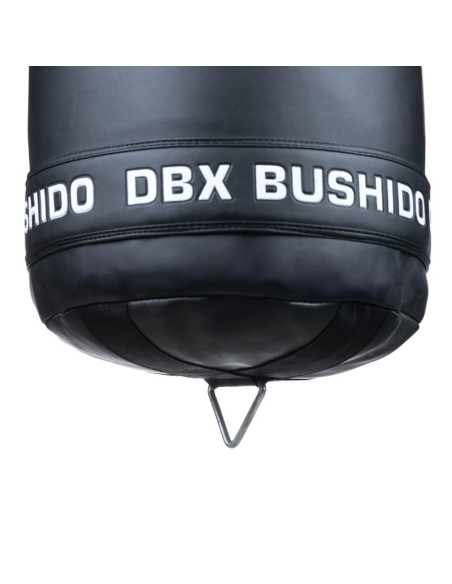 Worek bokserski premium + obręcz sbrx black  pusty - 150cm | dbx bushido