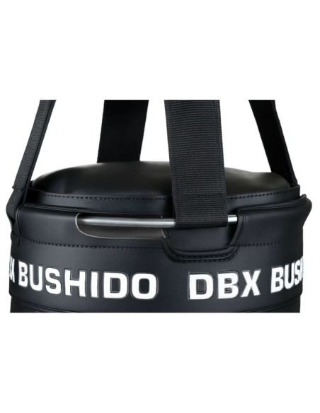 Worek bokserski premium + obręcz sbrx black  pusty - 150cm | dbx bushido