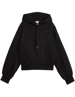 Bluza damska puma her relaxed hoodie czarna 694027 01 2