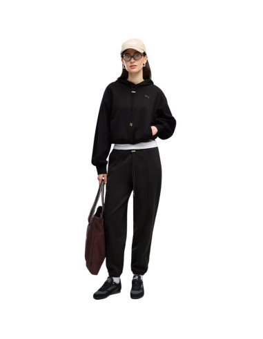 Bluza damska puma her relaxed hoodie czarna 694027 01