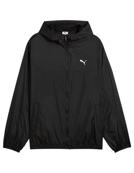 Kurtka męska puma ess regular windbreaker czarna 684625 01