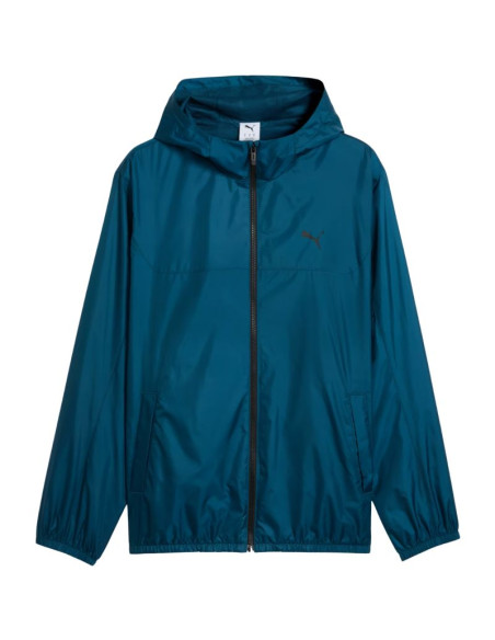 Kurtka męska puma ess regular windbreaker niebieska 684625 36
