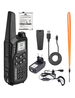 Krótkofalówka baofeng bf-t25e czarna, 2 sztuki 2