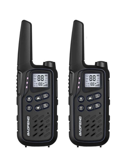 Krótkofalówka baofeng bf-t25e czarna, 2 sztuki
