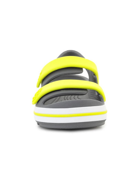 Crocs crocband cruiser sandal t kids slate grey/acidity 209424-1nj