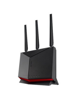Asus rt-be86u router bezprzewodowy 10 gigabit ethernet dual-band (2.4 ghz/5 ghz) czarny