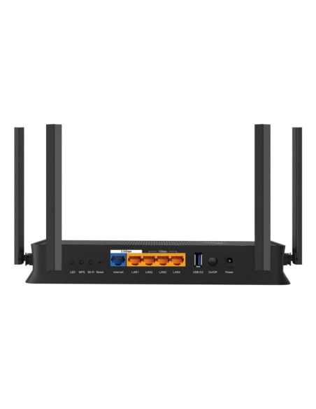 Tp-link archer be3600 router bezprzewodowy 2.5 gigabit ethernet dual-band (2.4 ghz/5 ghz) czarny