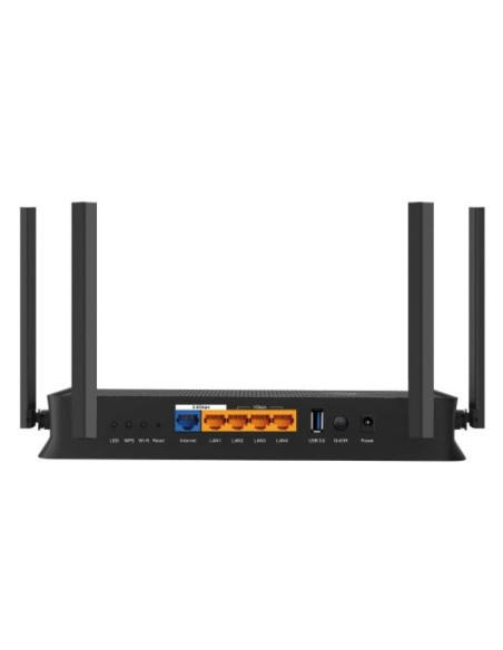 Tp-link archer be3600 router bezprzewodowy 2.5 gigabit ethernet dual-band (2.4 ghz/5 ghz) czarny