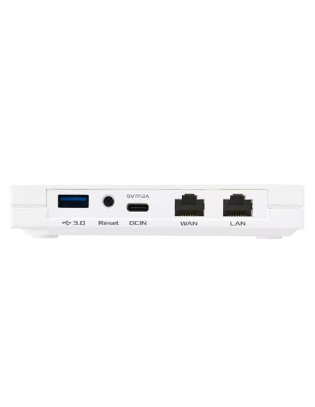 Asus rt-ax57 go router bezprzewodowy gigabit ethernet dual-band (2.4 ghz/5 ghz) biały