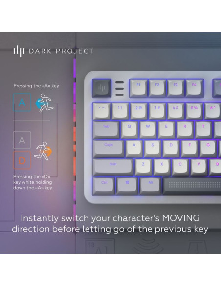 Dark project alu daylight klawiatura