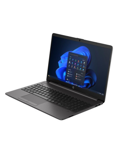 Hp 250 g9 15 core 5 120u 15,6''fhd 250nits ag 16gb ddr4 ssd512 intel graphics 41wh w11pro dark ash silver 3y onsite