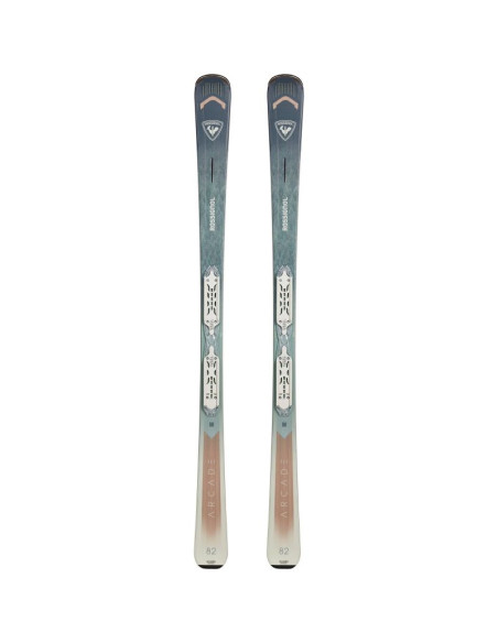 Narty rossignol arcade w 82 xpress / xpress w 11 gw b83 white almon