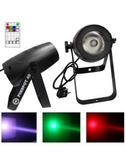Light4me pinspot 40 reflektor sceniczny 40w rgbw