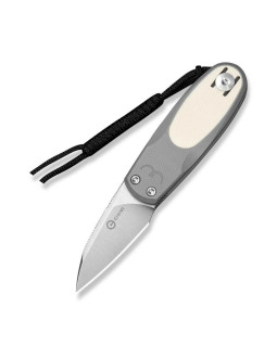 Nóż civivi purr nitro-v gray & ivory g10