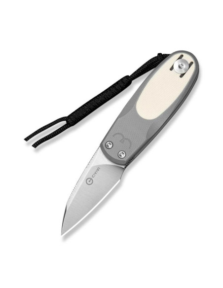 Nóż civivi purr nitro-v gray & ivory g10
