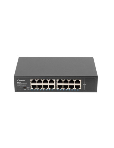Lanberg switch rsge-16 rack 10"/19" (16-port, 1gb)