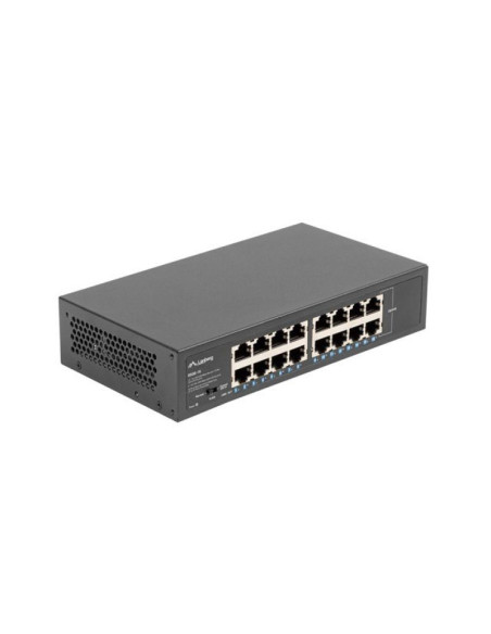 Lanberg switch rsge-16 rack 10"/19" (16-port, 1gb)