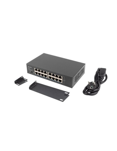 Lanberg switch rsge-16 rack 10"/19" (16-port, 1gb)