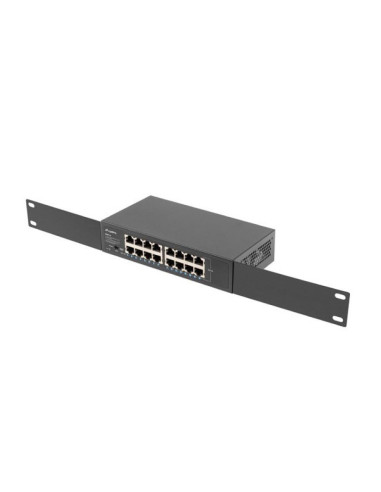 Lanberg switch rsge-16 rack 10"/19" (16-port, 1gb)