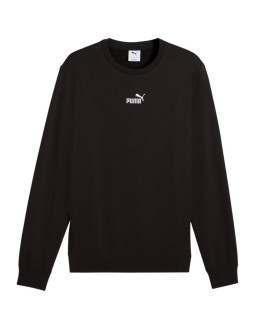 Bluza męska puma ess small no.1 logo czarna 692913 01 2