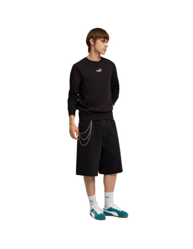 Bluza męska puma ess small no.1 logo czarna 692913 01