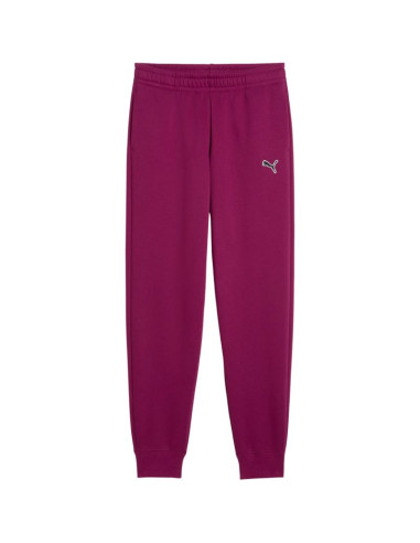 Spodnie dla dzieci puma ess elevated fuksja 694702 41