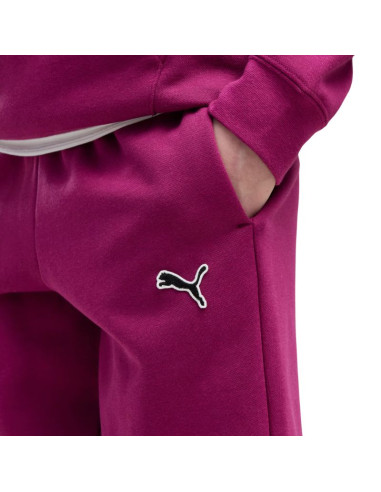 Spodnie dla dzieci puma ess elevated fuksja 694702 41
