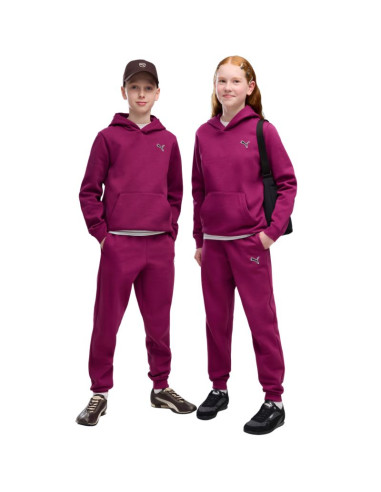Spodnie dla dzieci puma ess elevated fuksja 694702 41