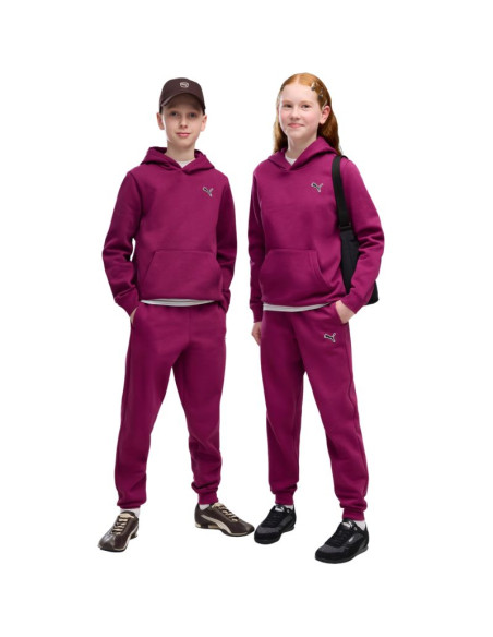 Spodnie dla dzieci puma ess elevated fuksja 694702 41