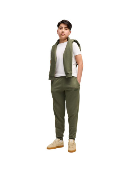 Spodnie dla dzieci puma ess no. 1 logo khaki 684912 86