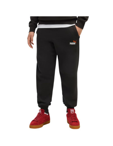 Spodnie dla dzieci puma ess 2 color no. 1 logo czarne 685824 71